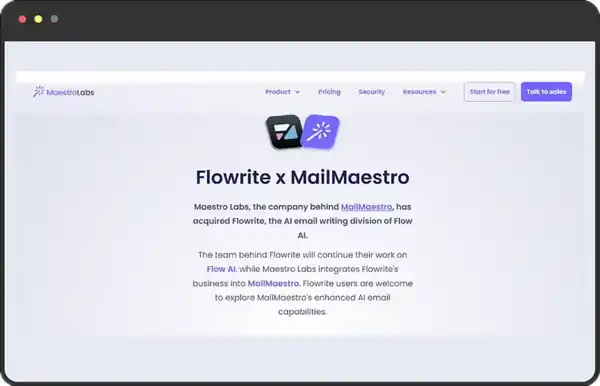Flowrite — Your Email Wingman